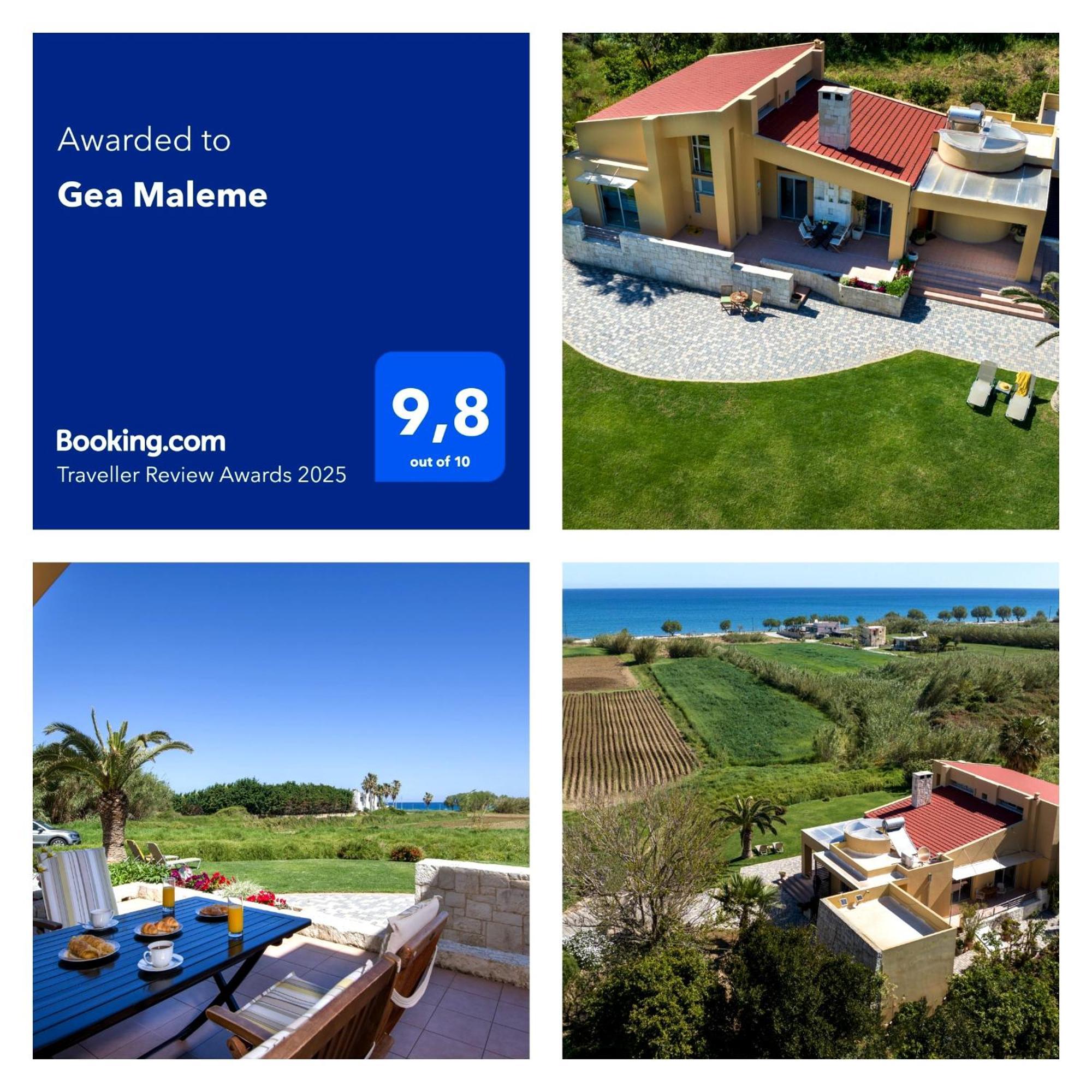 Gea Maleme Βίλα Εξωτερικό φωτογραφία